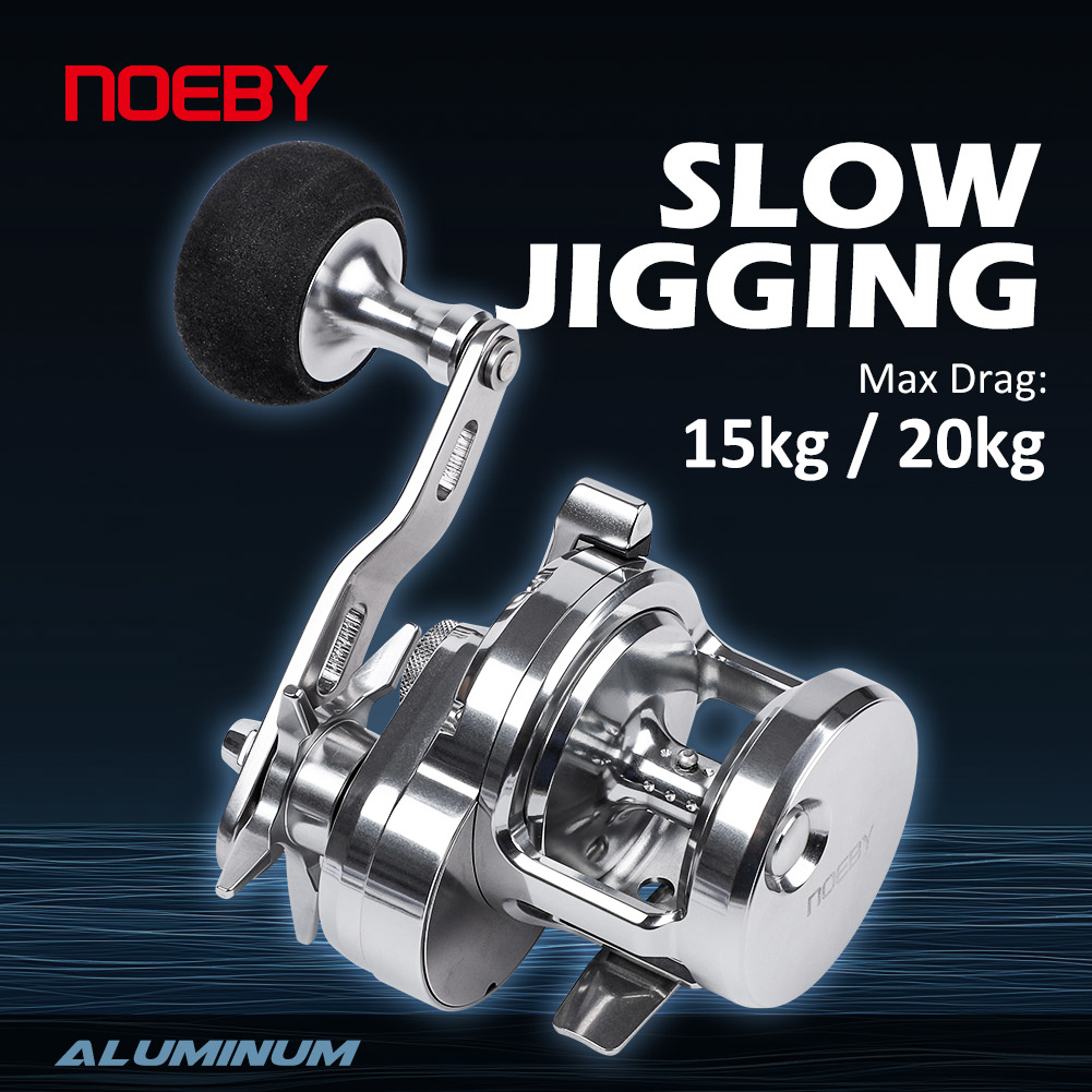 Trolling Reel - Carrete de Pesca NOEBY para Jigging