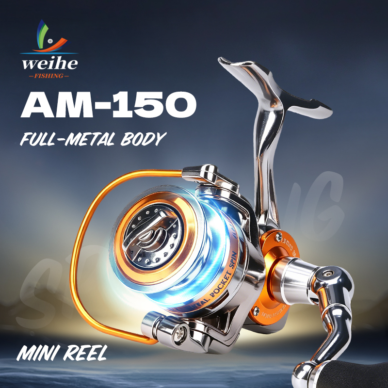 WEIHE 150 #   Mini Carrete de  - Ice Fishing Reel reseña y precio
