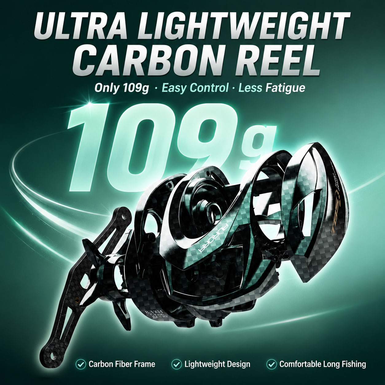 Carrete de Pesca HASIDA Aurora - Spincast Reel reseña y precio