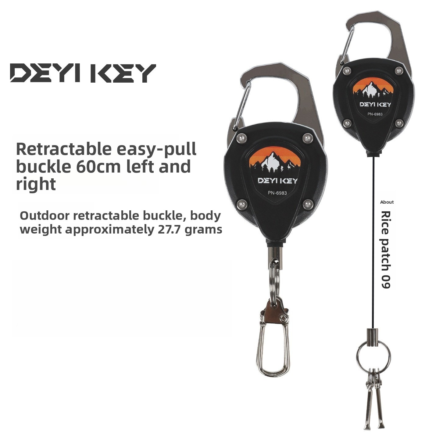 Llavero Retráctil Resistente c - Fly Reel reseña y precio
